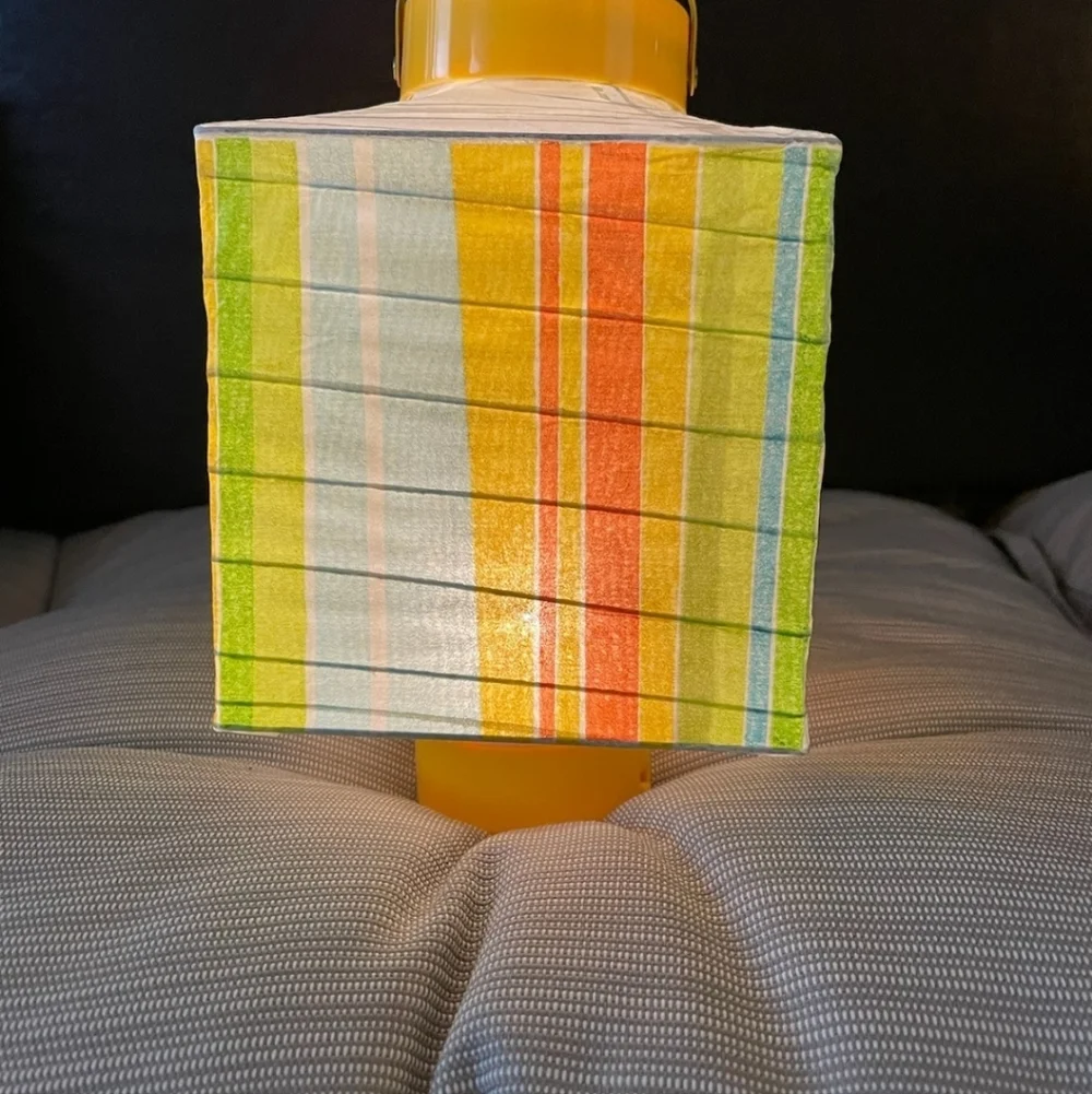 Lot of 7 Paper Lanterns Various Sizes Crate & Barrel